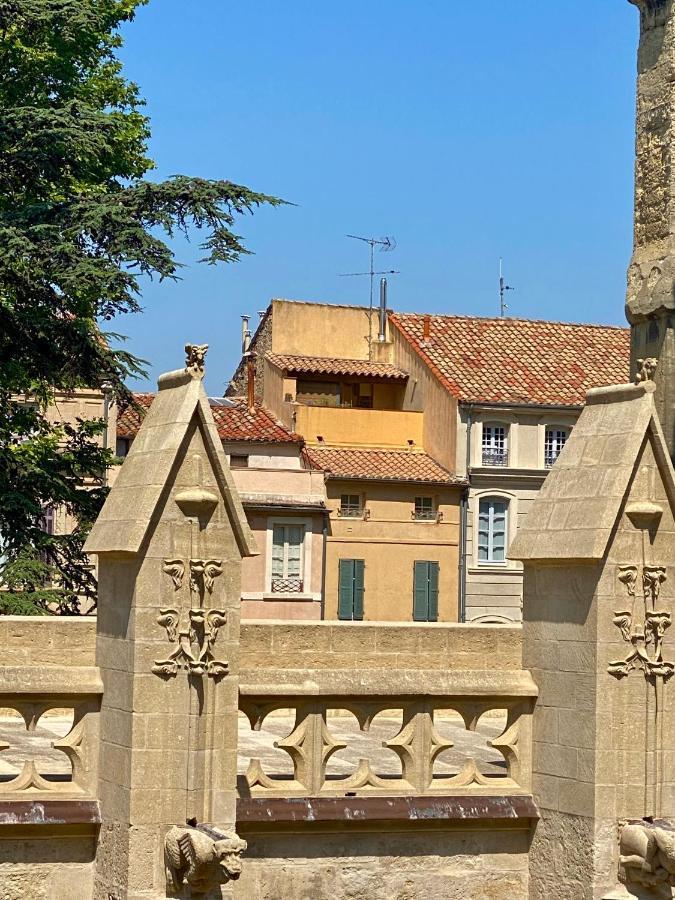 Tresors De La Cathedrale, Maison De Ville Sur 4 Niveaux Narbonne Exterior foto